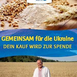 Info-Flyer "Gemeinsam für die Ukraine"